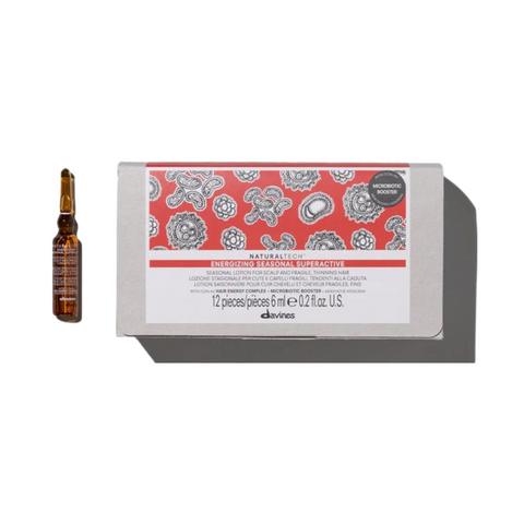 Davines Naturaltech Energizing Seasonal Суперактивная Сыворотка 12 ампул x 6 мл