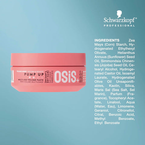 Schwarzkopf Osis+ Pump Up Многофункциональная Паста Для Объема 85 мл