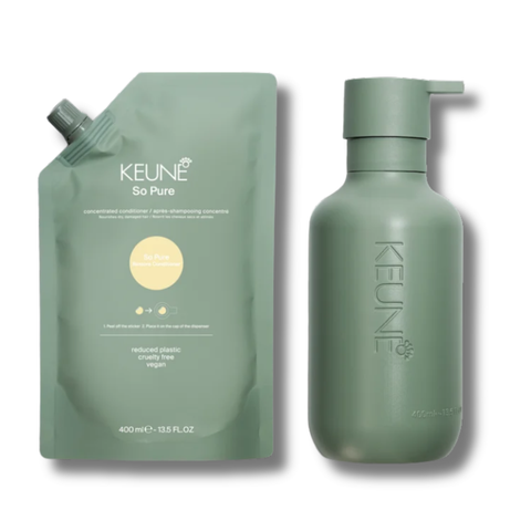 Keune So Pure Restore Conditioner 400 ml + Bottle