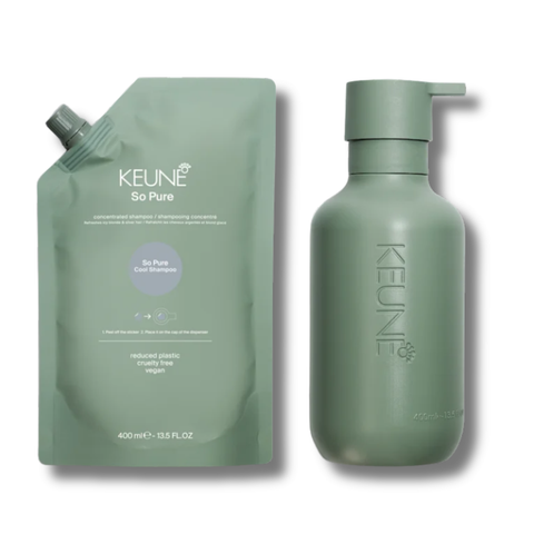 Keune So Pure Тонирующий Шампунь 400 мл + Флакон