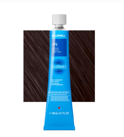 Goldwell Colorance 4N Полу-Перманентный Краситель 60 мл