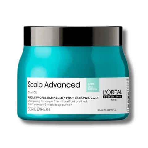 Loreal Scalp Advanced Anti-Oiliness 2 в 1 Глубокоочищающая Глина