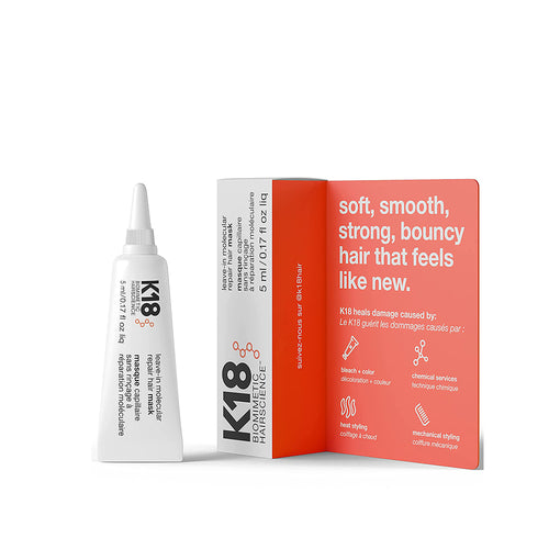 K18 Leave-In Molecular Repair Hair Mask 5 ml