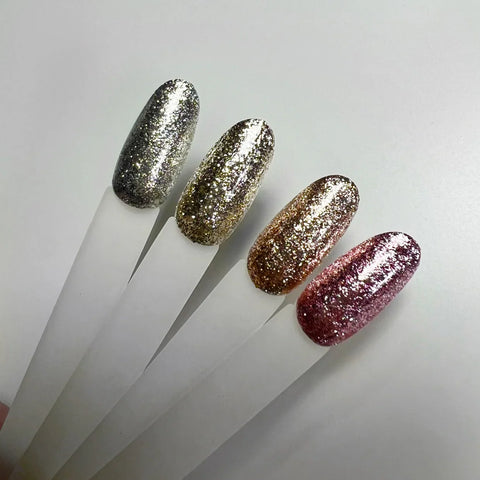Akzentz Gel Play Glitz White Gold Leaf 4 g