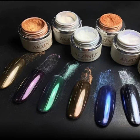 Akzentz Gel Play Pearlescent Powder Copper